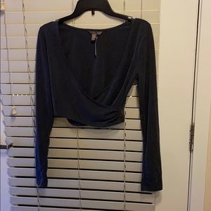 Victoria’s Secret soft sexy wrap log sleeve top
